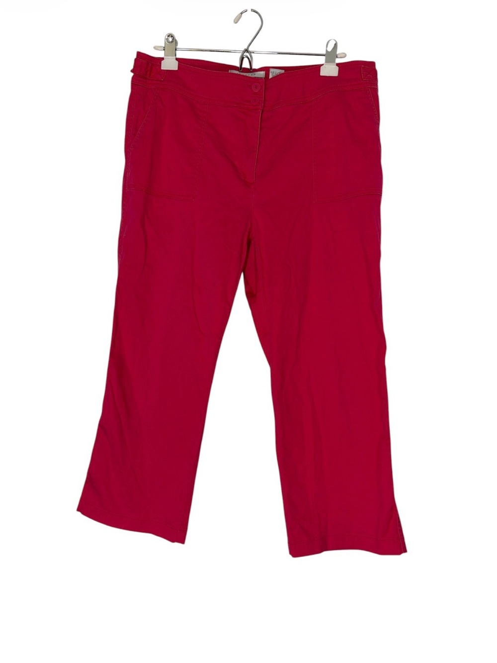 Nine & Co. Women's Bright pink Cropped Pants